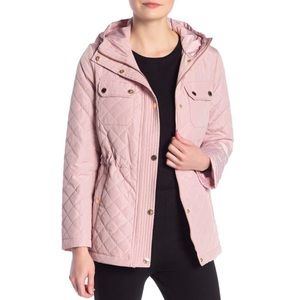 michael michael kors missy quilted anorak